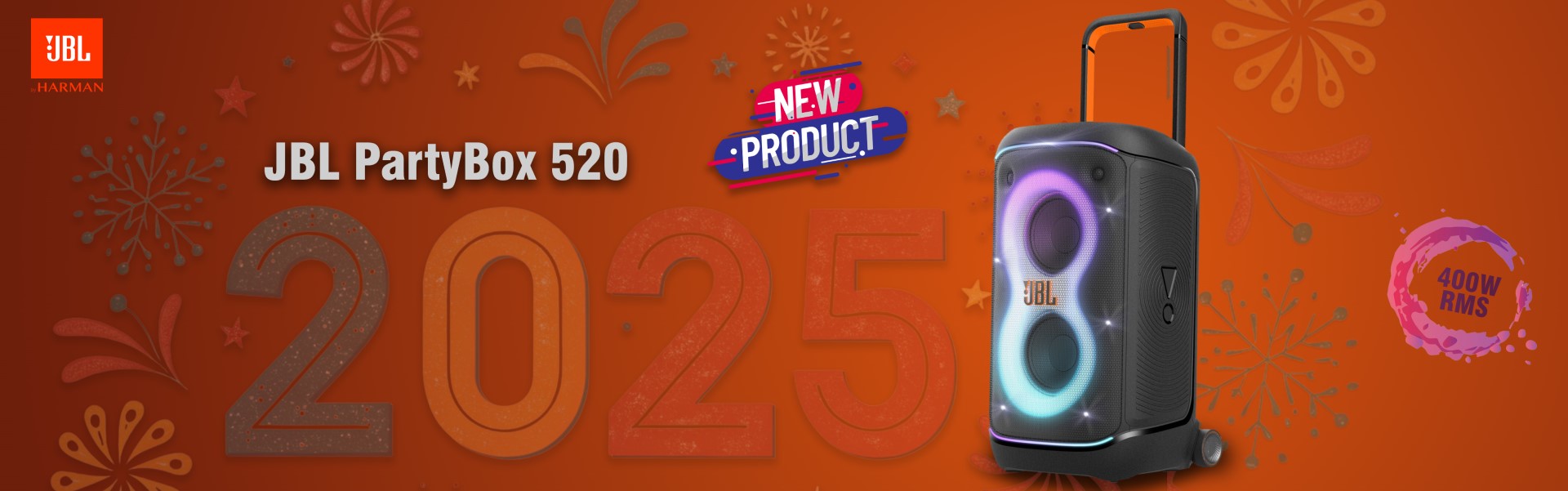 خرید اسپیکر پارتی باکس 520 جی بی ال